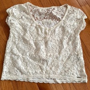 Abercrombie lace top
